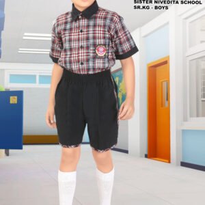 FULL SET SCHOOL UNIFORM (SR.KG) - BOYS