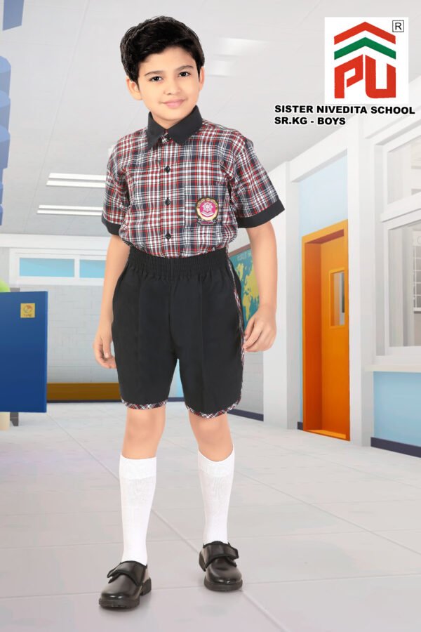 FULL SET SCHOOL UNIFORM (SR.KG) - BOYS