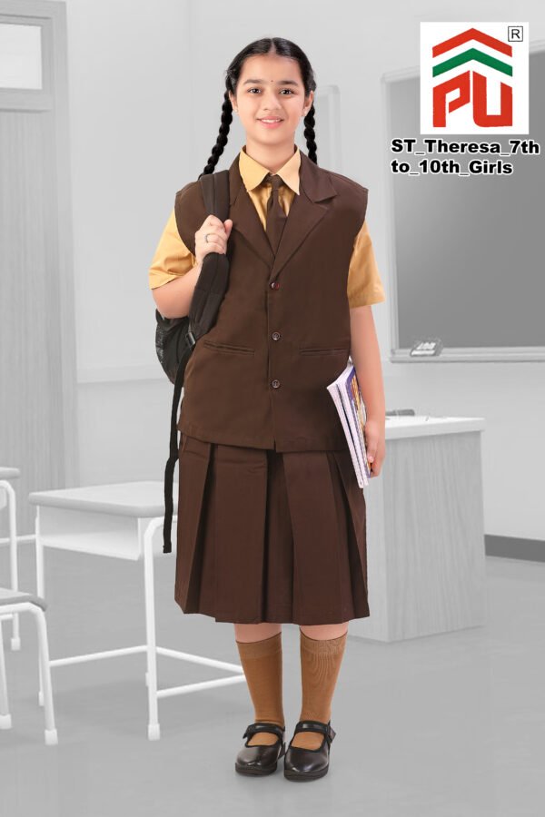 FULL SET SCHOOL UNIFORM(8th to 10th) - GIRLS