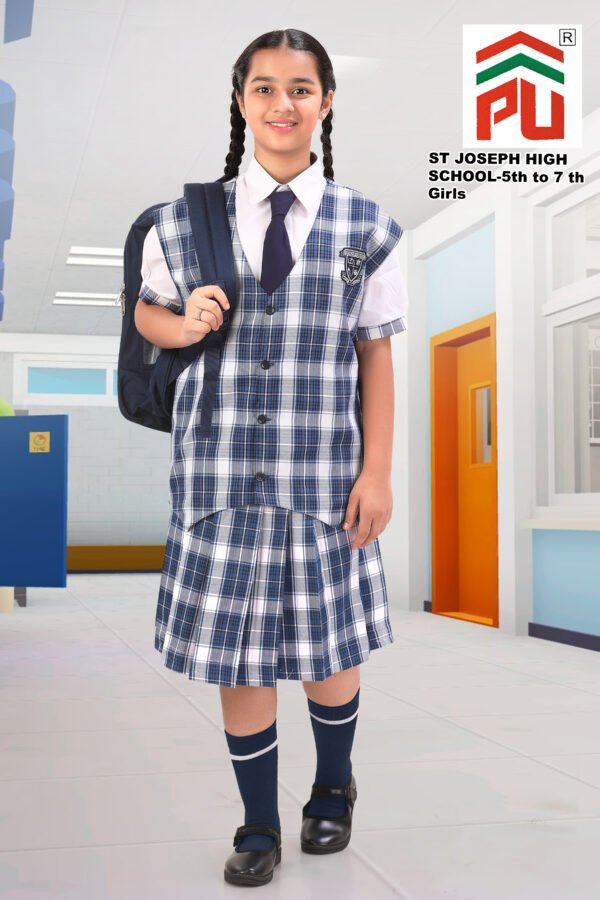 FULL SET SCHOOL UNIFORM (5th to 7th) - GIRLS