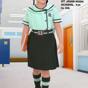 FULL SET SCHOOL UNIFORM(1st to 4th) - GIRLS