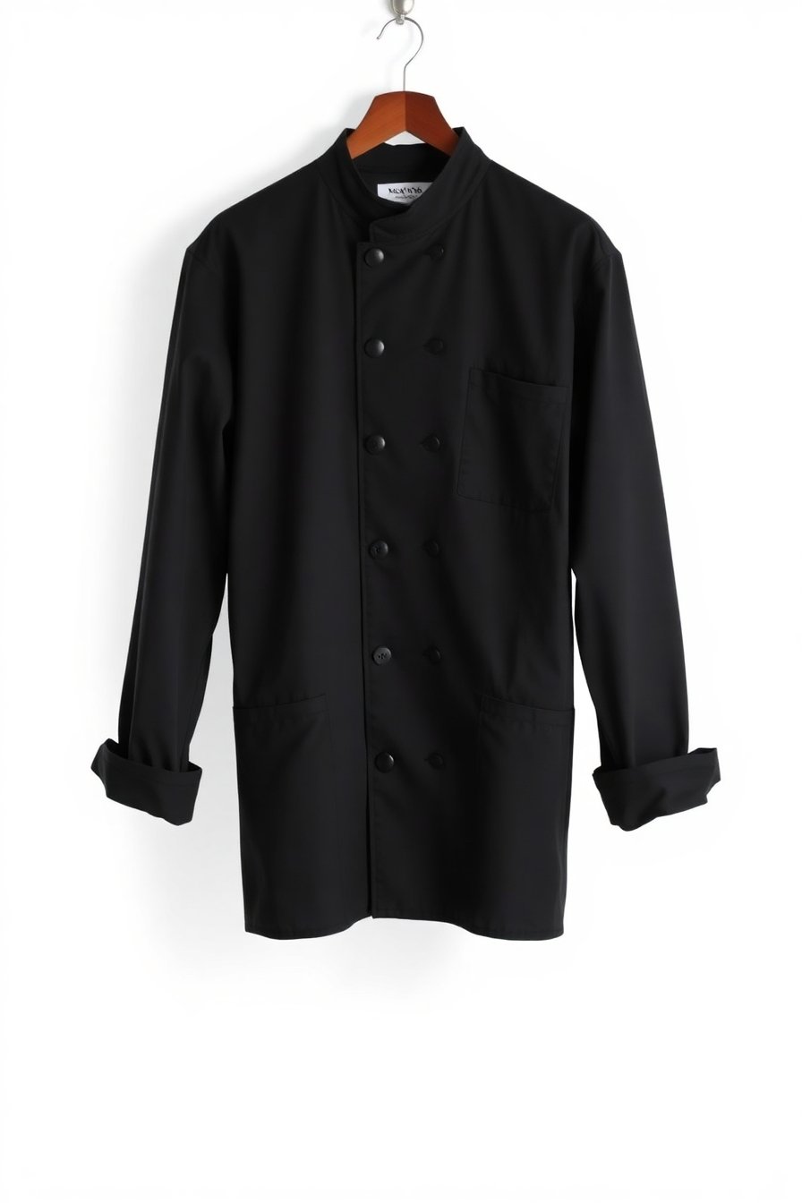 Black Chef Coat - Image 4