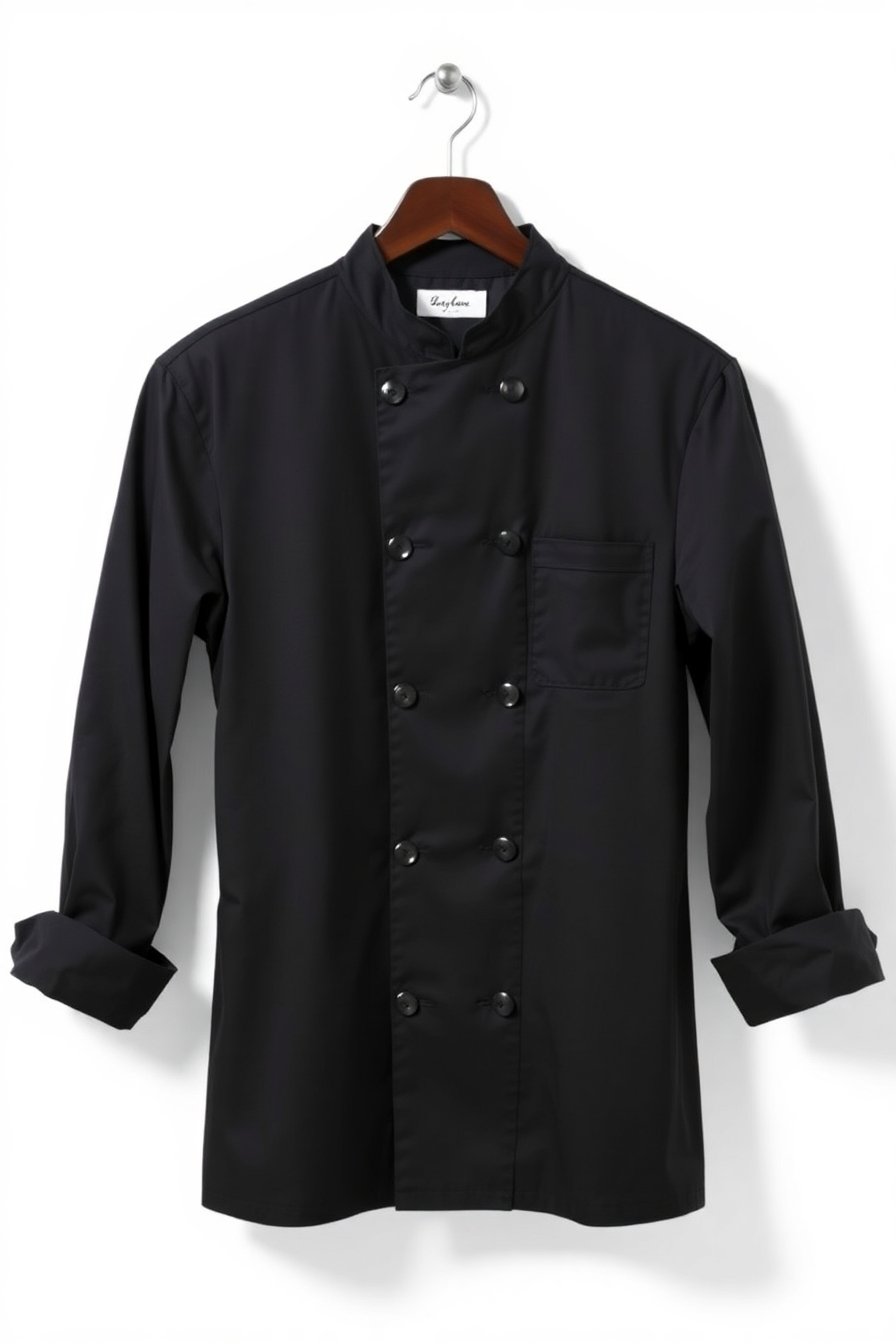 Black Chef Coat