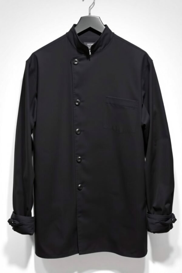 Black Chef Coat - Image 2