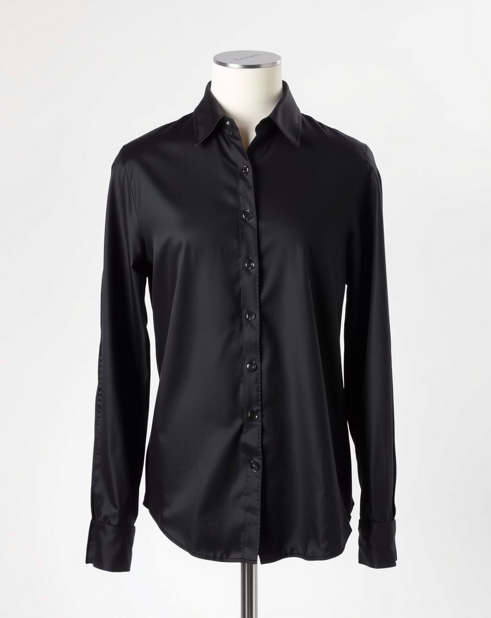 Black Semi-Formal Shirt