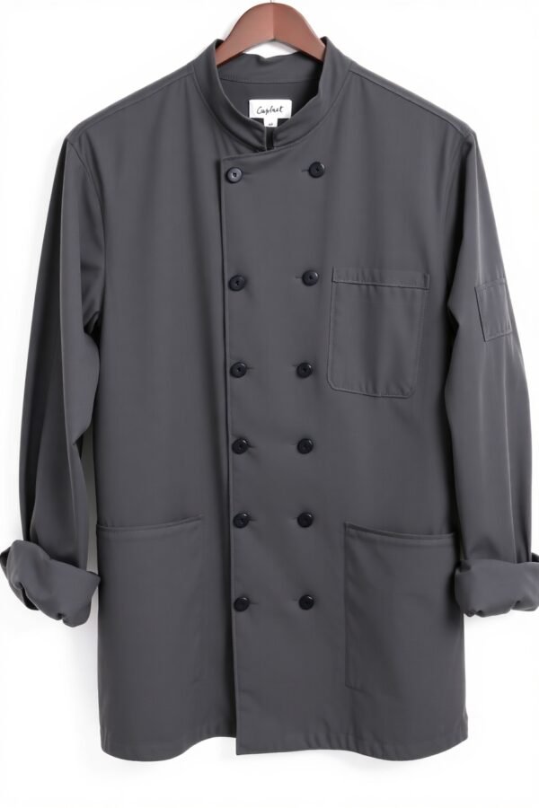 Charcoal Grey Chef Coat