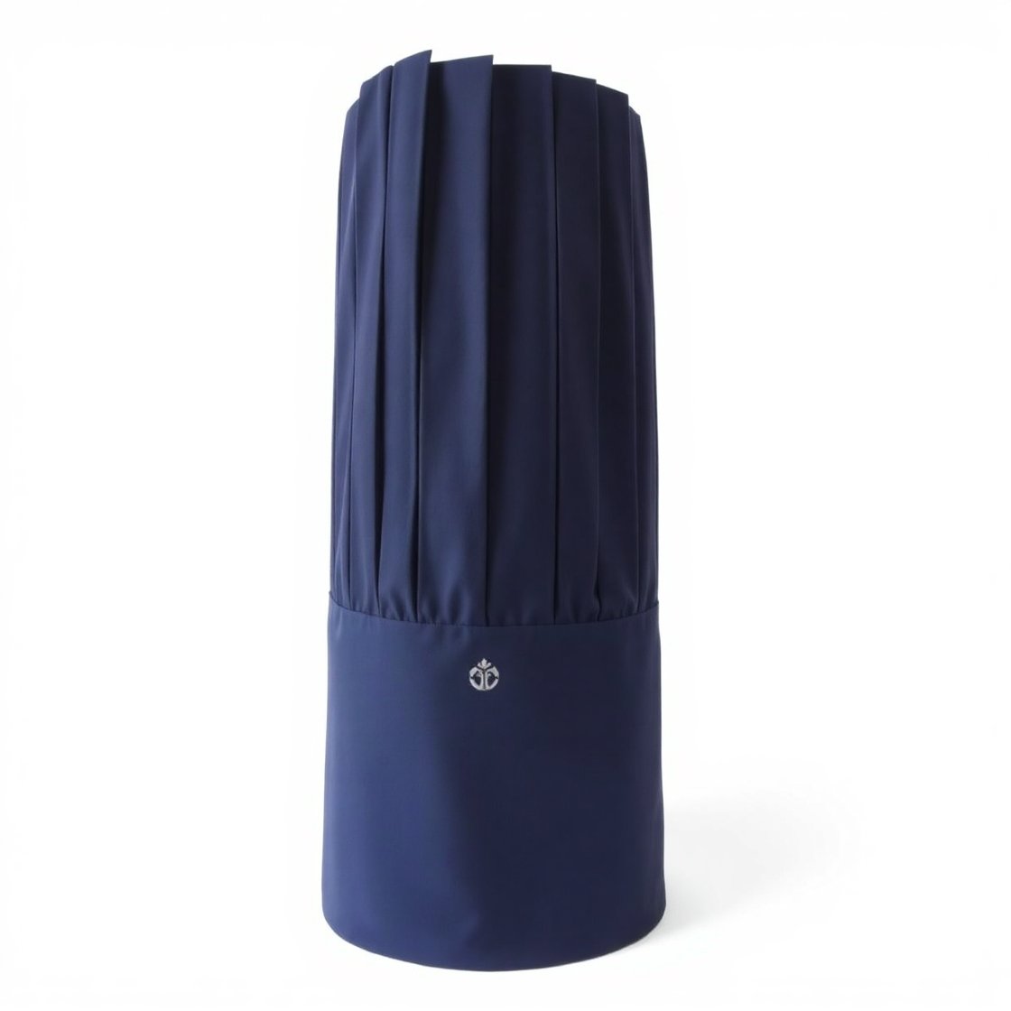 Navy Blue Toque Chef Hat - Image 2
