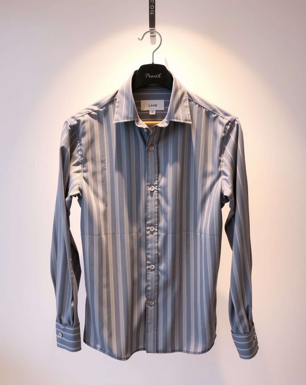 Grey Stripe Shirt - Image 3