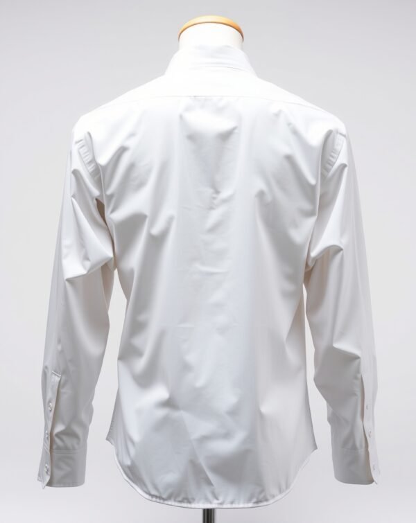 White Classic Formal Shirt - Image 3