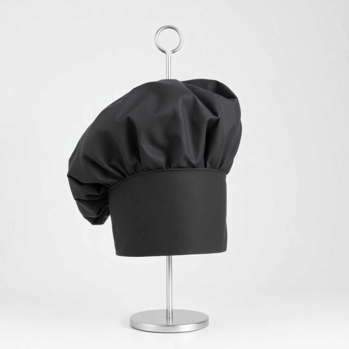 Dark Grey Mushroom Chef Cap - Image 4