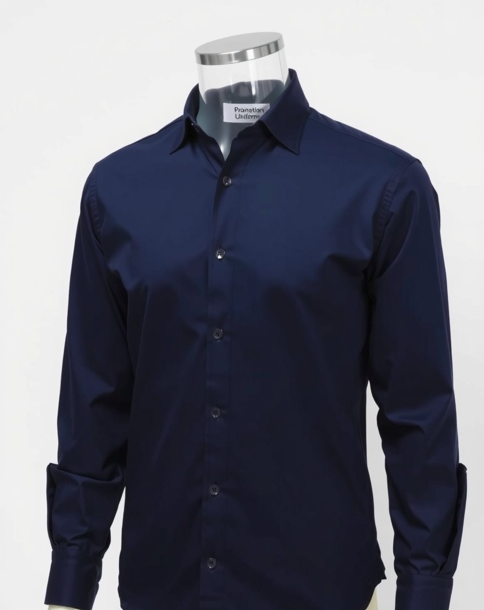 Navy Blue Slim Fit Shirt