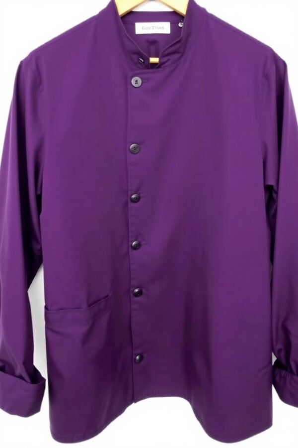 Dark Purple Chef Coat