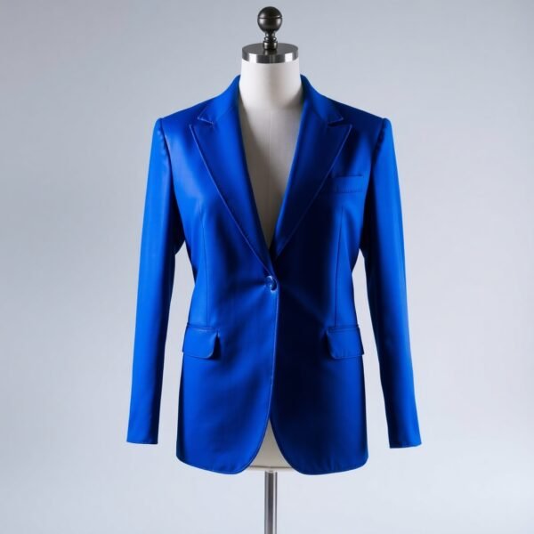 Royal Blue Statement Blazer - Image 3