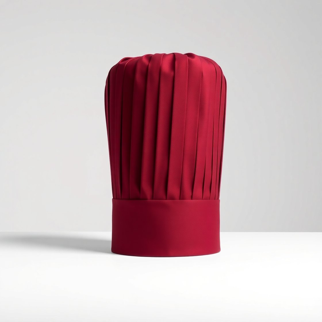 Maroon Toque Chef Hat - Image 3