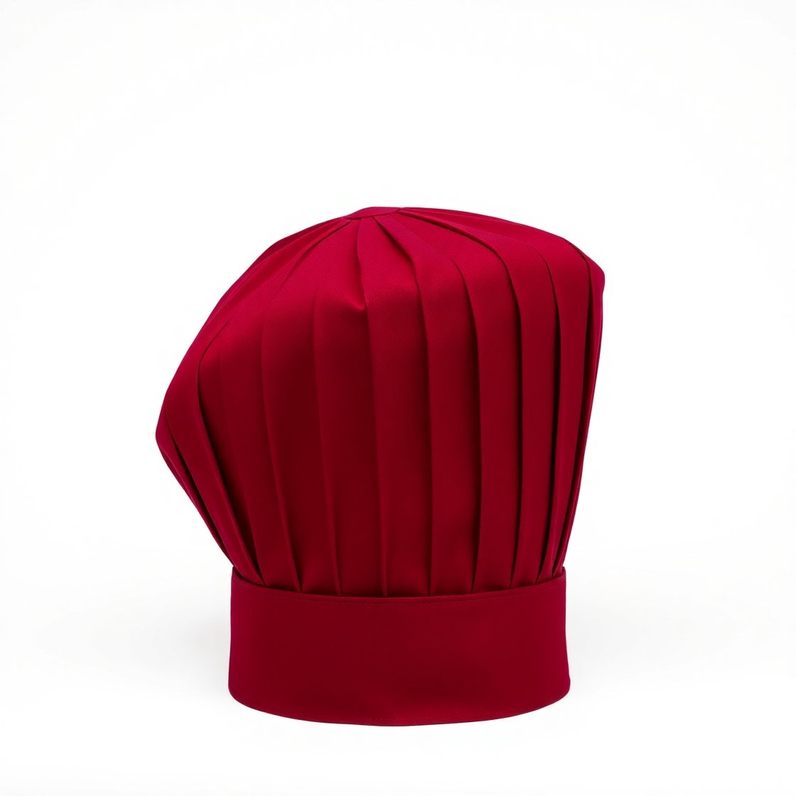 Maroon Toque Chef Hat - Image 2