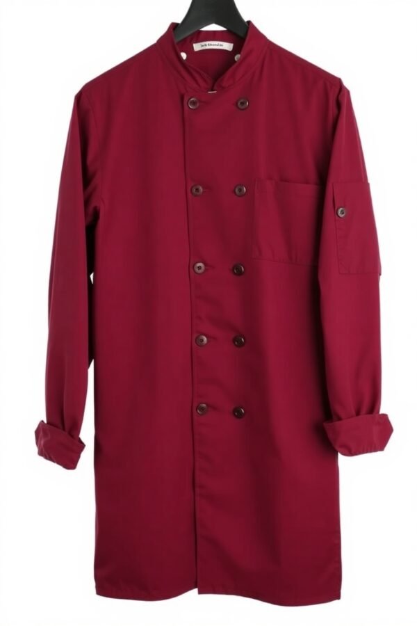 Maroon Chef Coat
