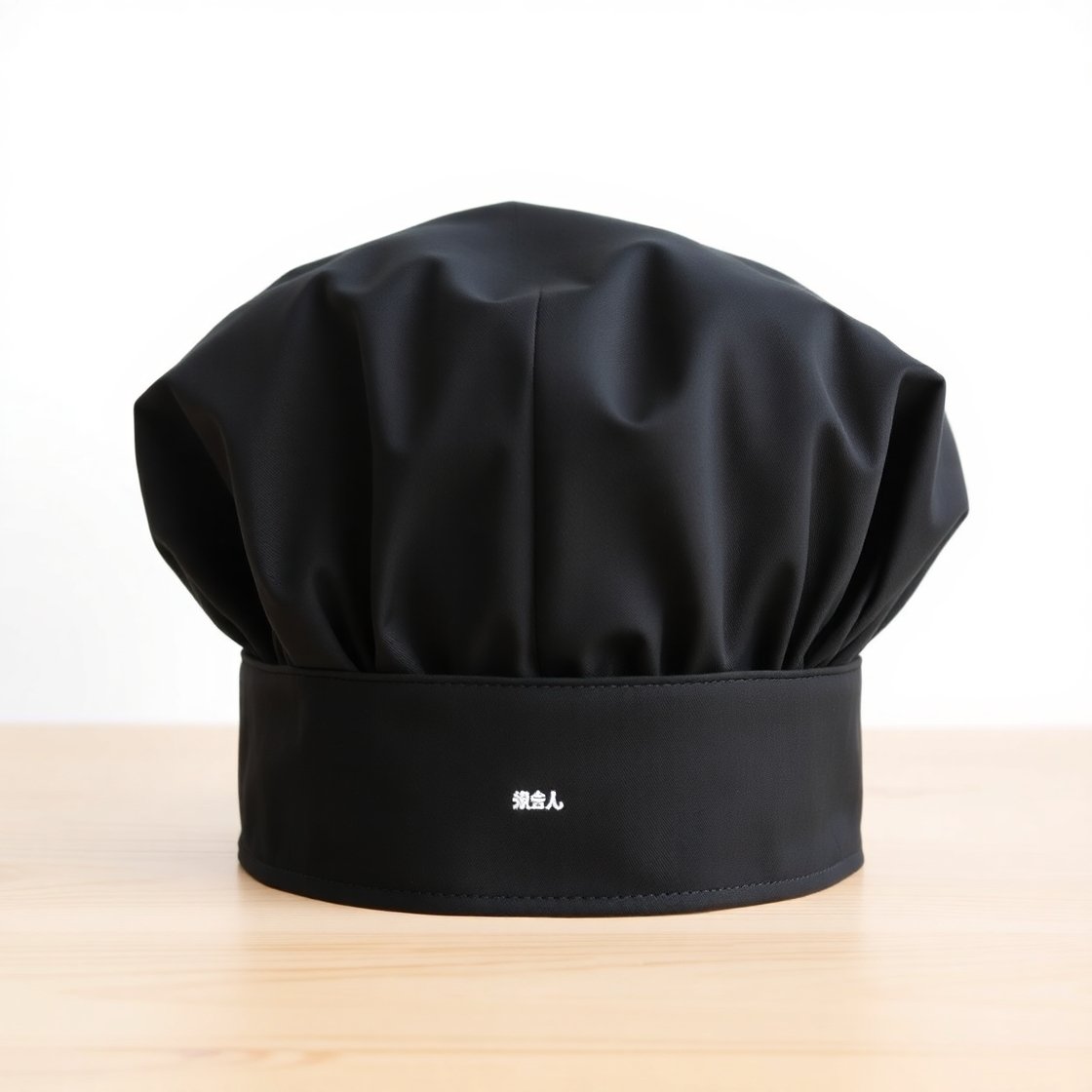 Black Mushroom Chef Cap