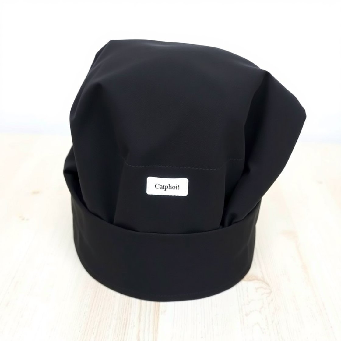 Black Mushroom Chef Cap - Image 3