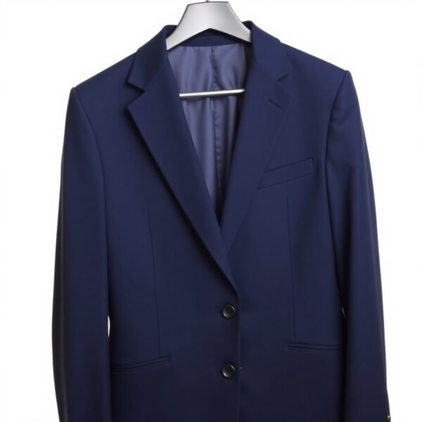 Classic Navy Blue Blazer - Image 2