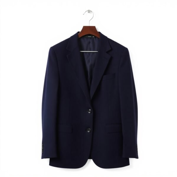 Classic Navy Blue Blazer - Image 4