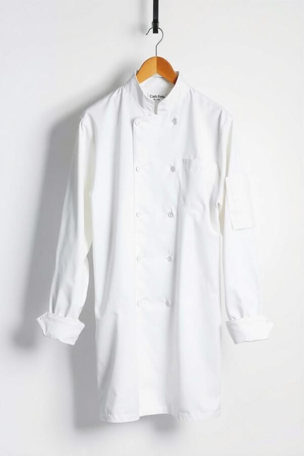 Classic White Chef Coat