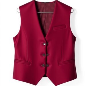 Maroon Executive Waistcoat
