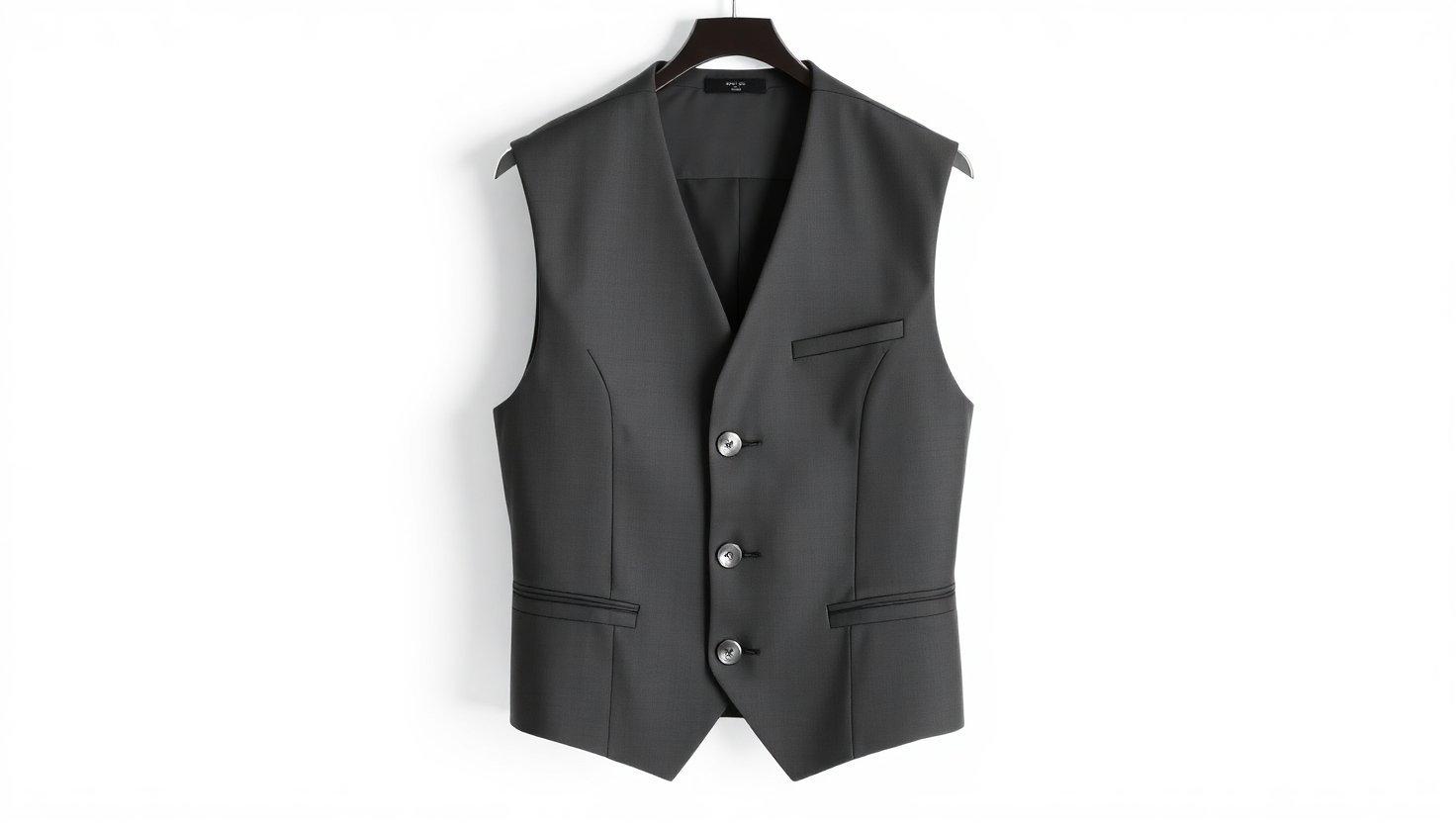 Steel Grey Formal Waistcoat