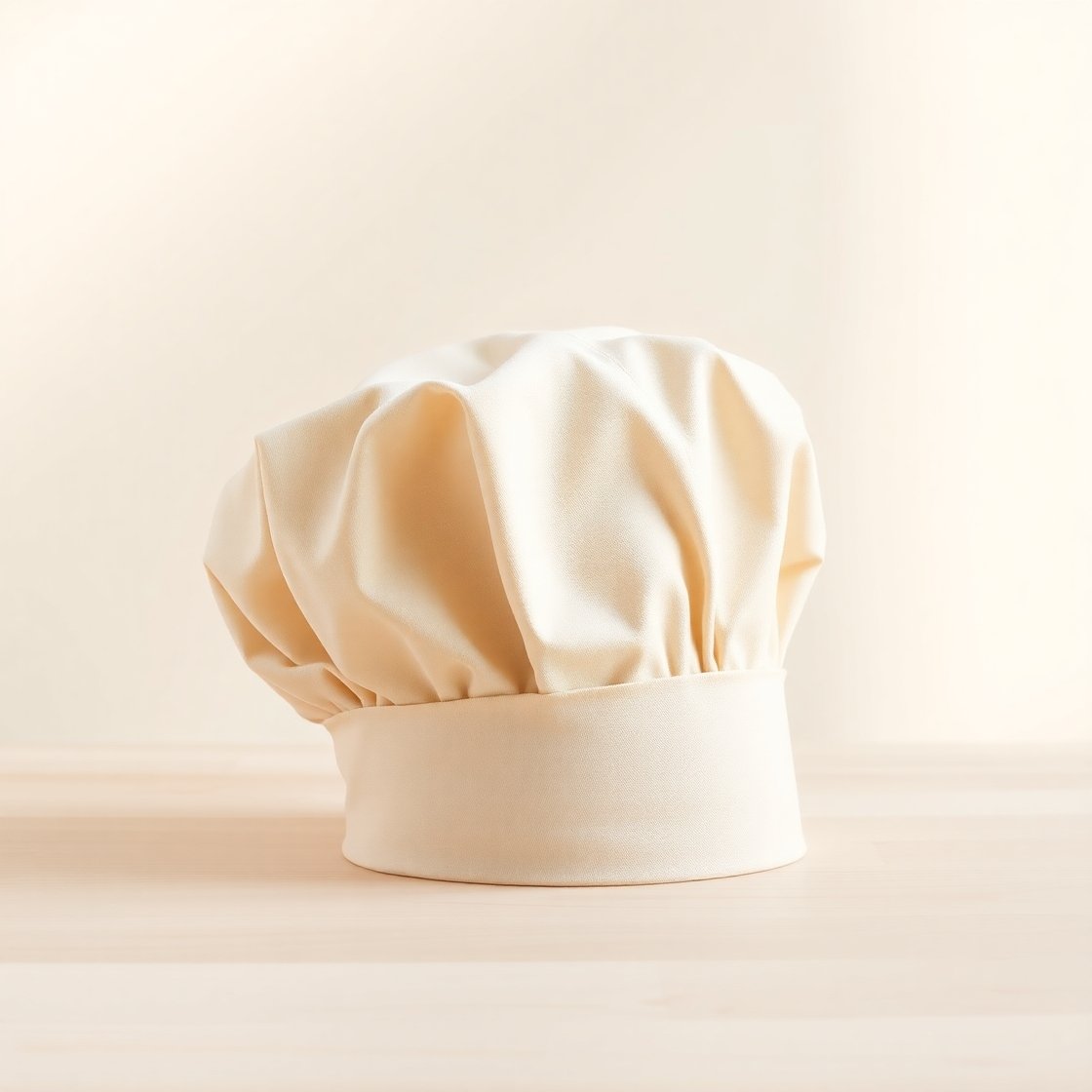 Beige Mushroom Chef Cap - Image 3