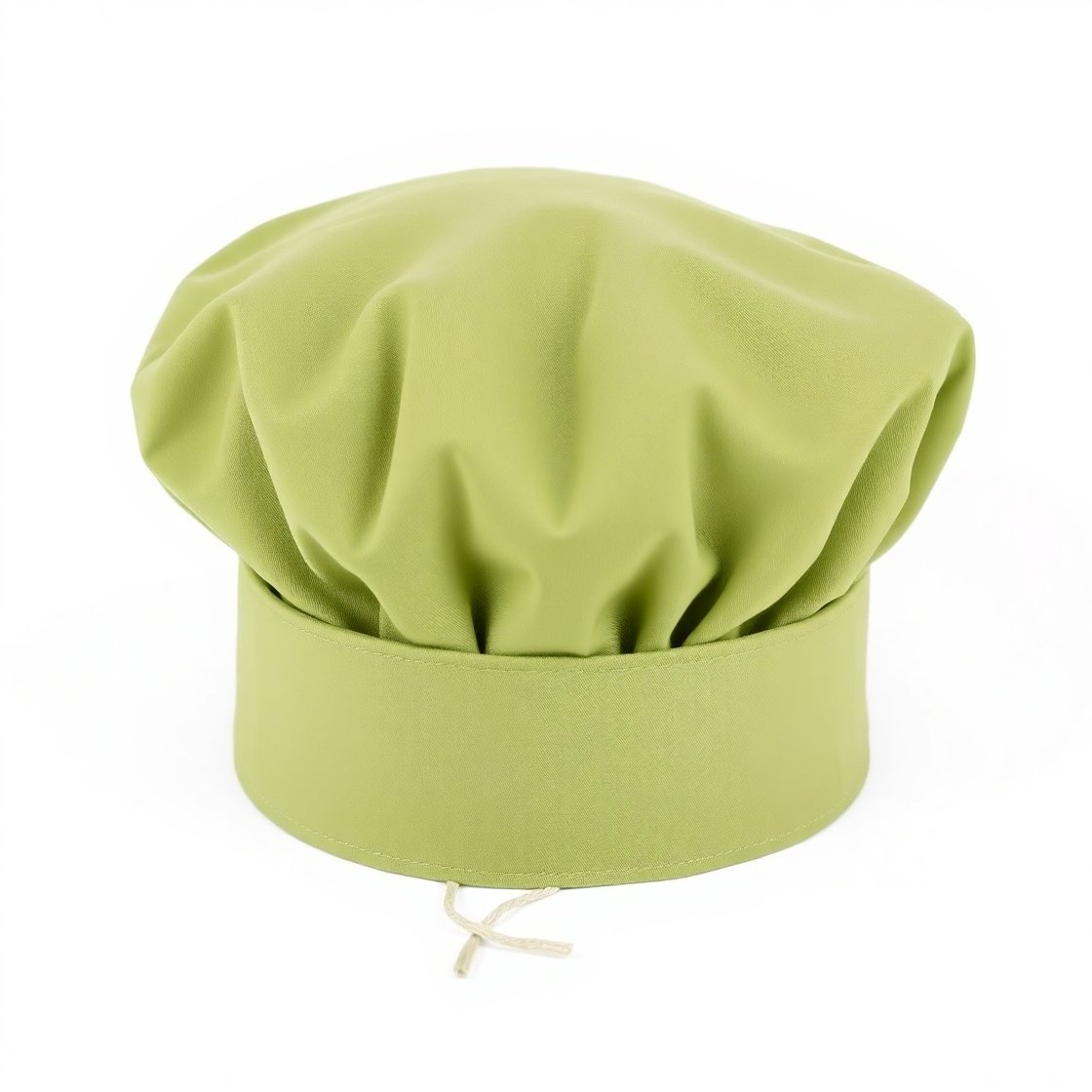 Olive Green Mushroom Chef Cap