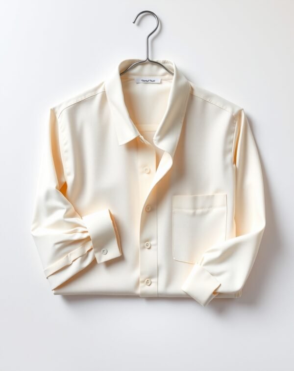 Cream Colored Hospitality Shirt - Image 3