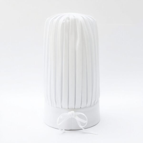 Classic White Toque Chef Hat - Image 4