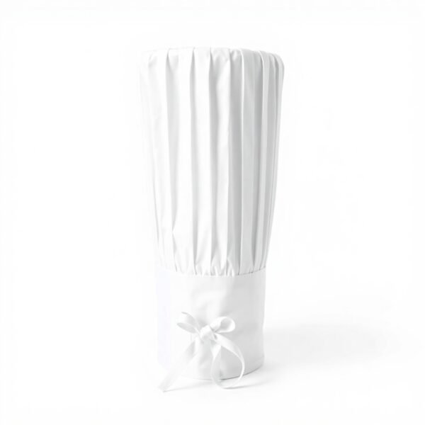 Classic White Toque Chef Hat - Image 2