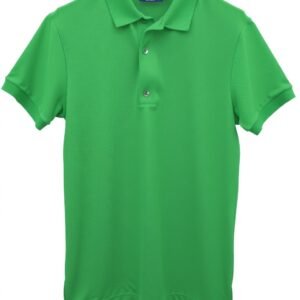 3-Button Placket – Bottle Green Polo T-shirt