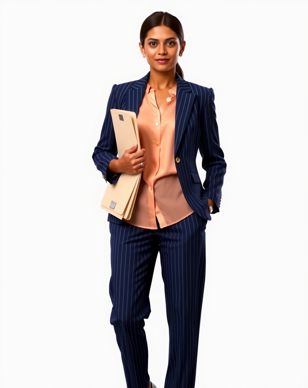 Vertical Stripe Full Suit