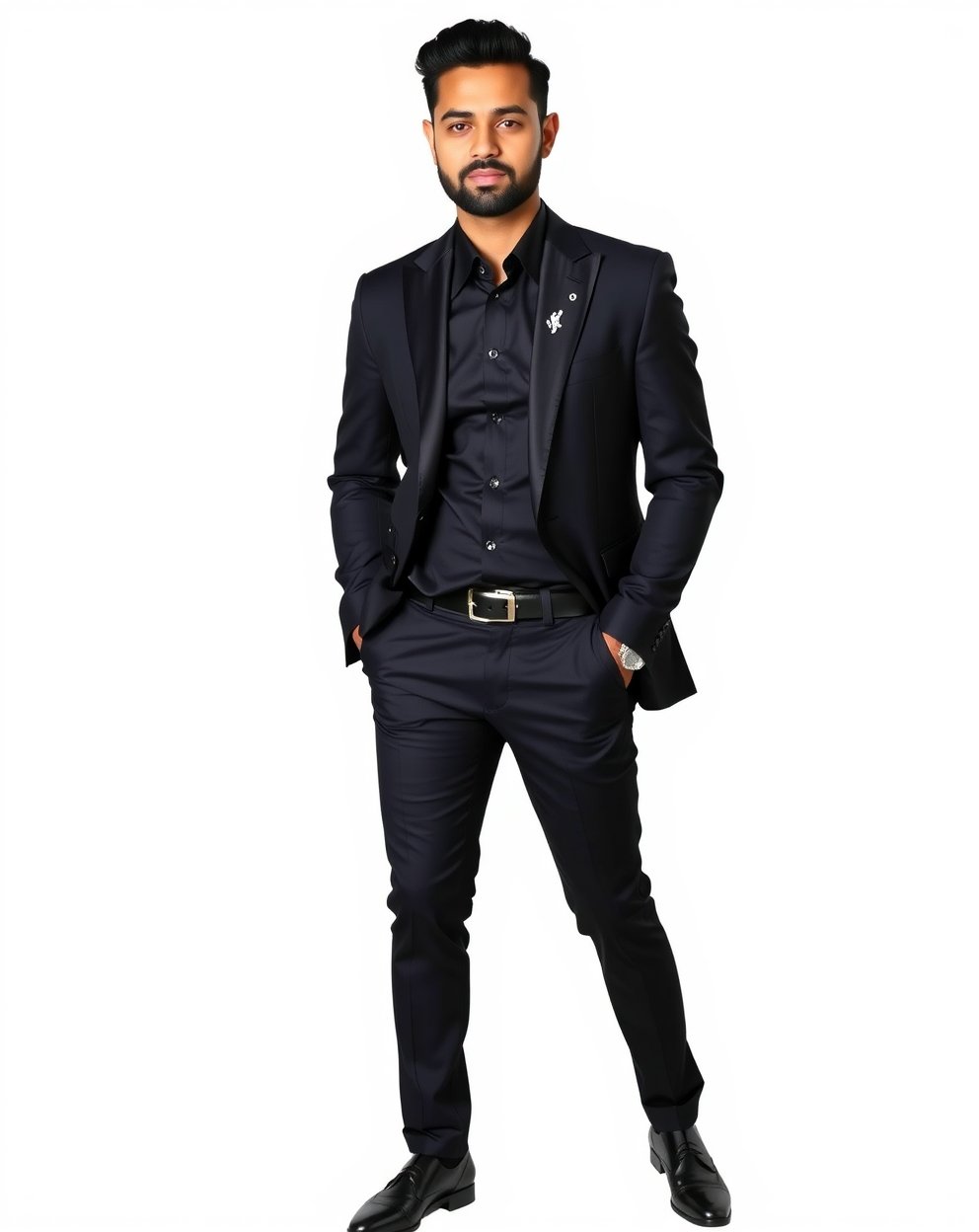 All-Black Power Suit - Image 6