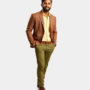 Tweed Texture Full Blazer Set