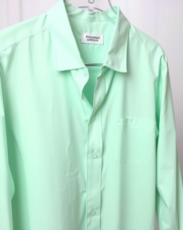 Light Mint Green Staff Shirt - Image 3