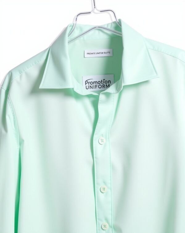 Light Mint Green Staff Shirt - Image 4