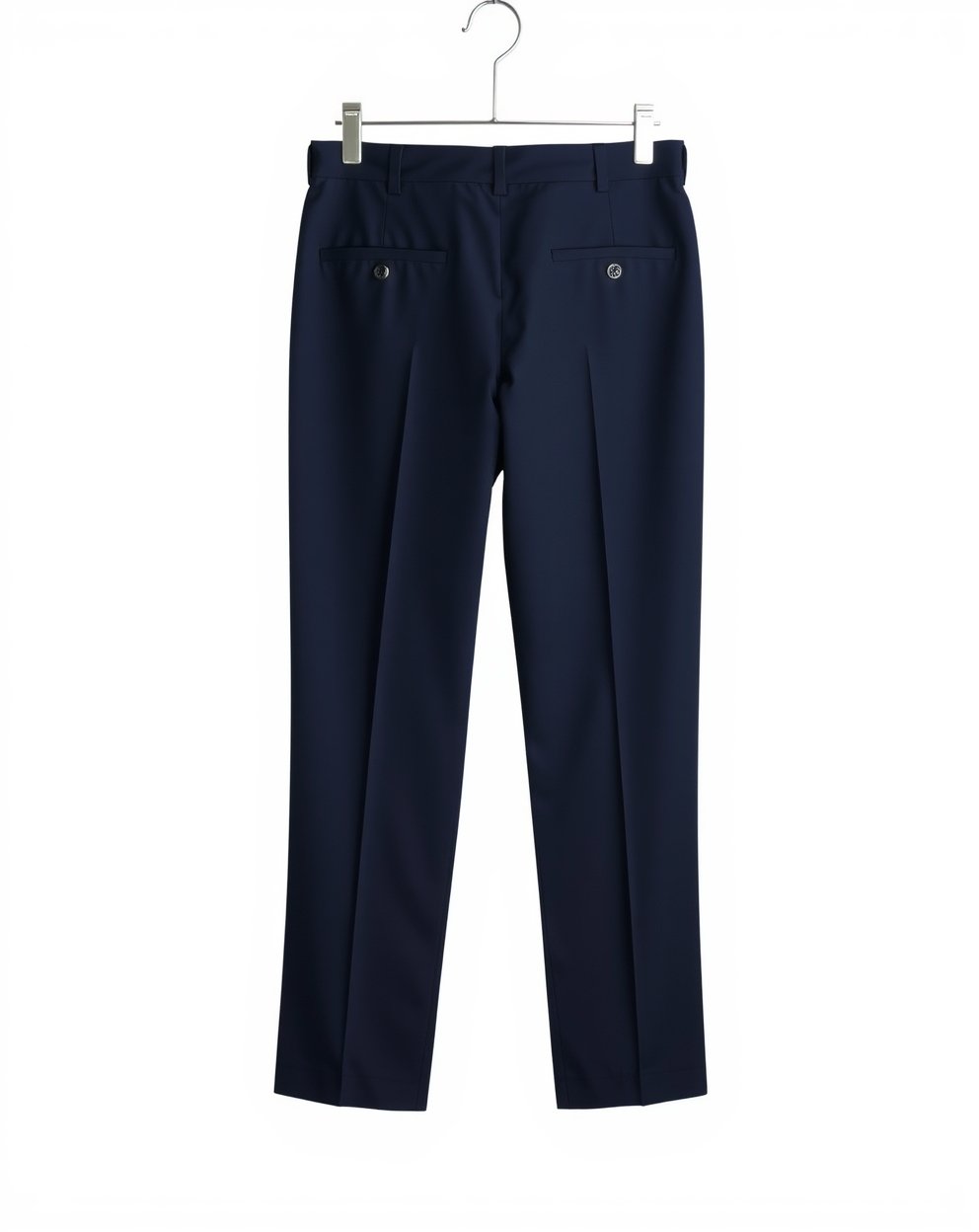 Navy Blue Slim Fit Pants