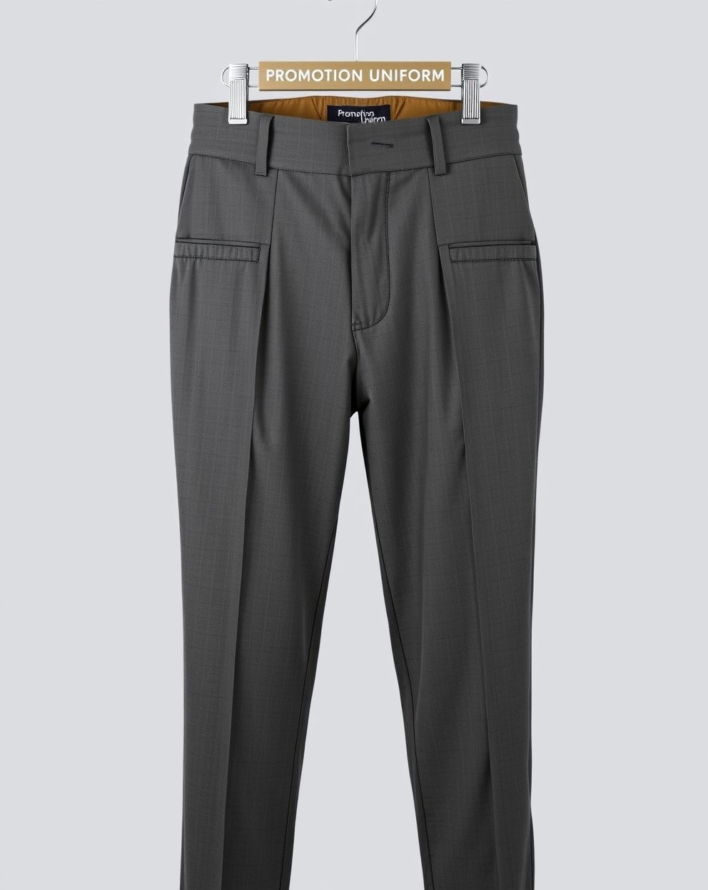 Cream Linen-Blend Pants - Image 4