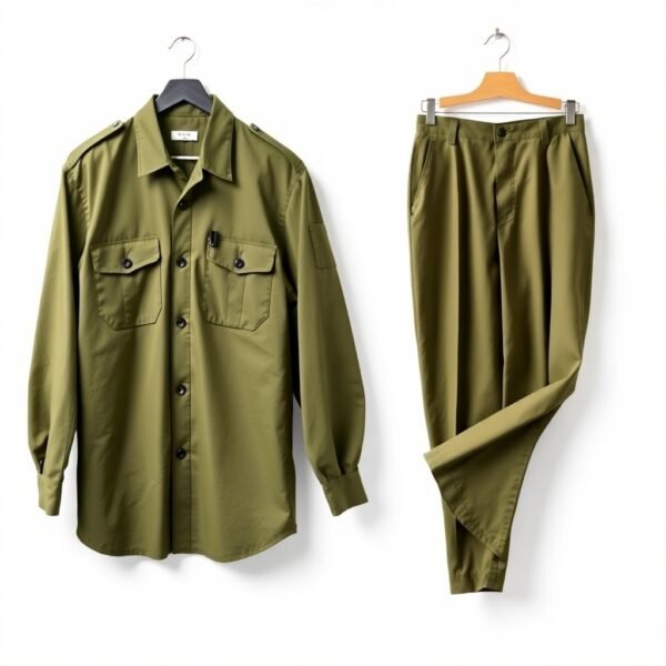 Olive Green security guard uniform Set - Image 2
