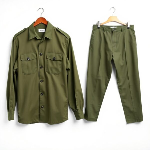 Olive Green security guard uniform Set