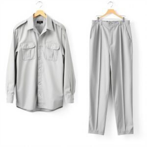 Light Grey security guard uniform Set