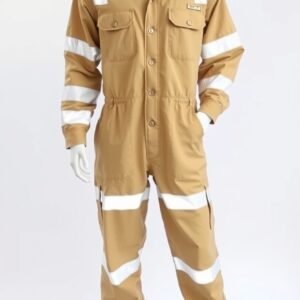 Light khaki with epaulets Boiler Suits