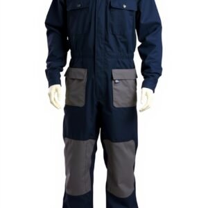 Blue with grey pockets Boiler Suits